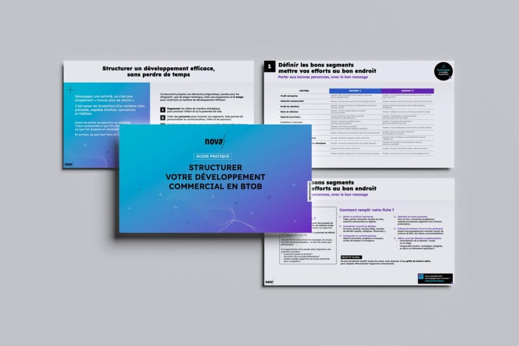 Guide pratique : structurer votre développement commercial en BtoB