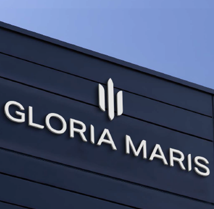 Agence charte graphique Gloria Maris signalétique