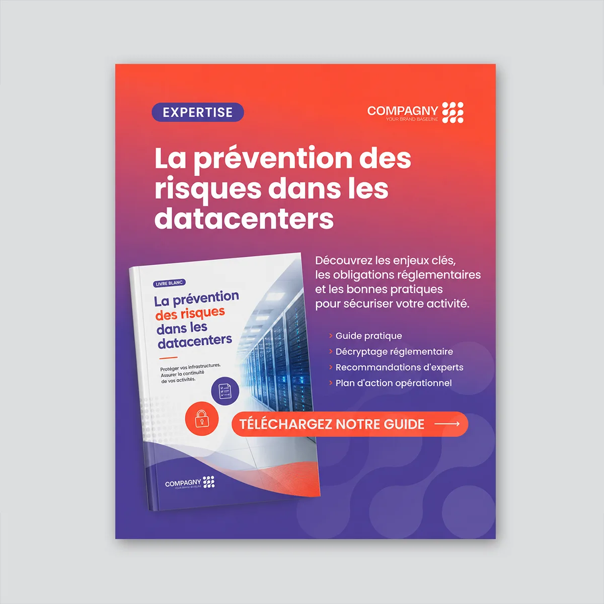 Template Canva B2B mise en valeur expertise LinkedIn