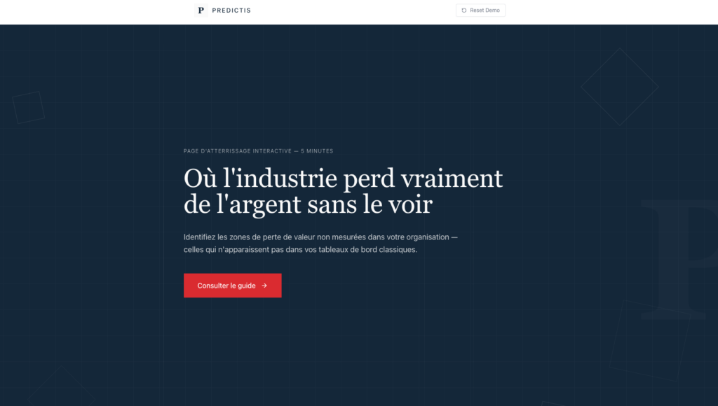 Preview guide interactif B2B