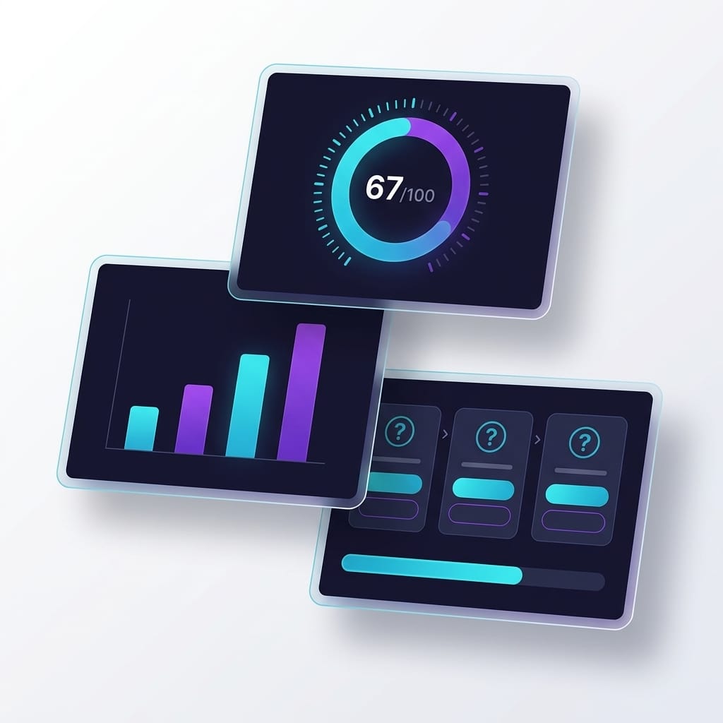 Outils de vente interactifs B2B, score, calculateur et quiz