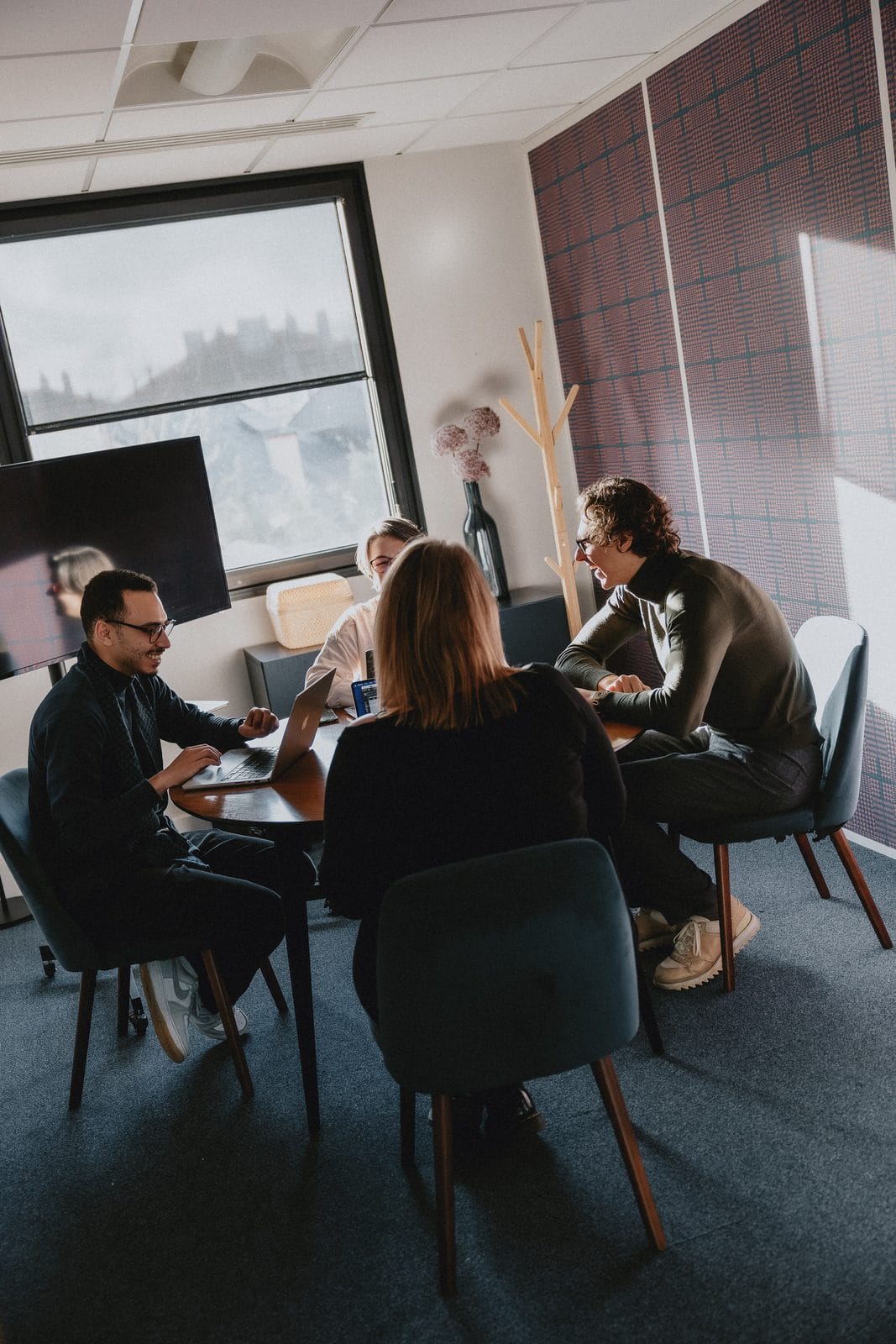 L’équipe Nova en session de travail