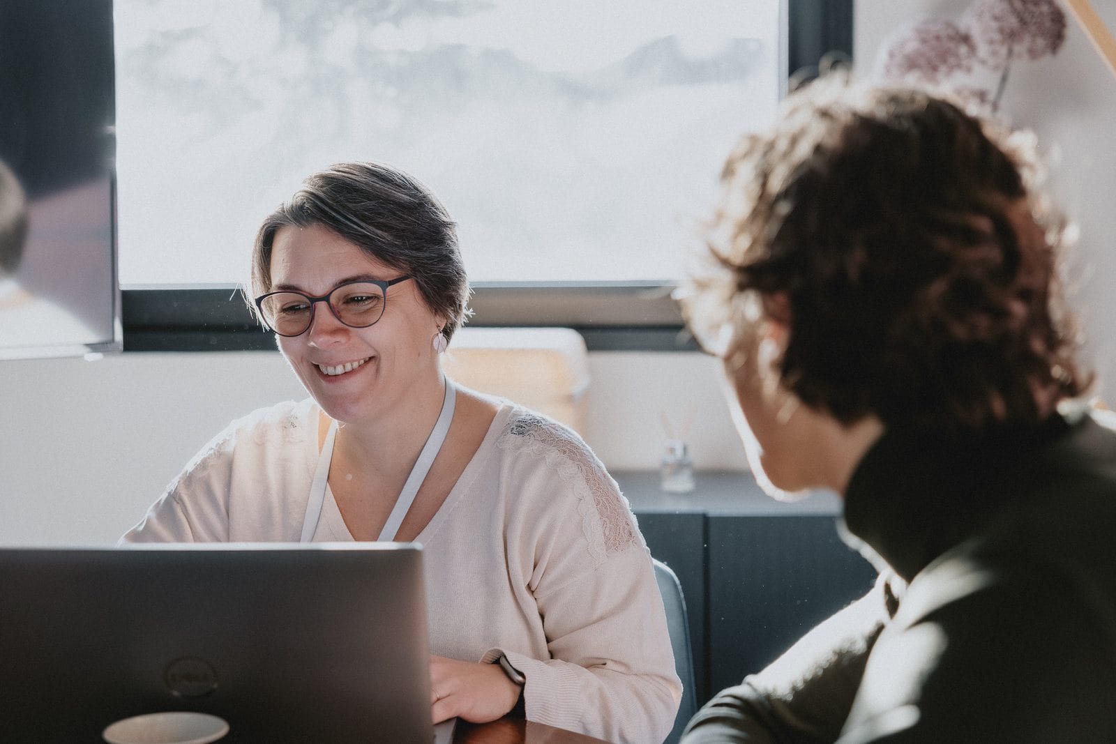 Travail en binôme avec un client