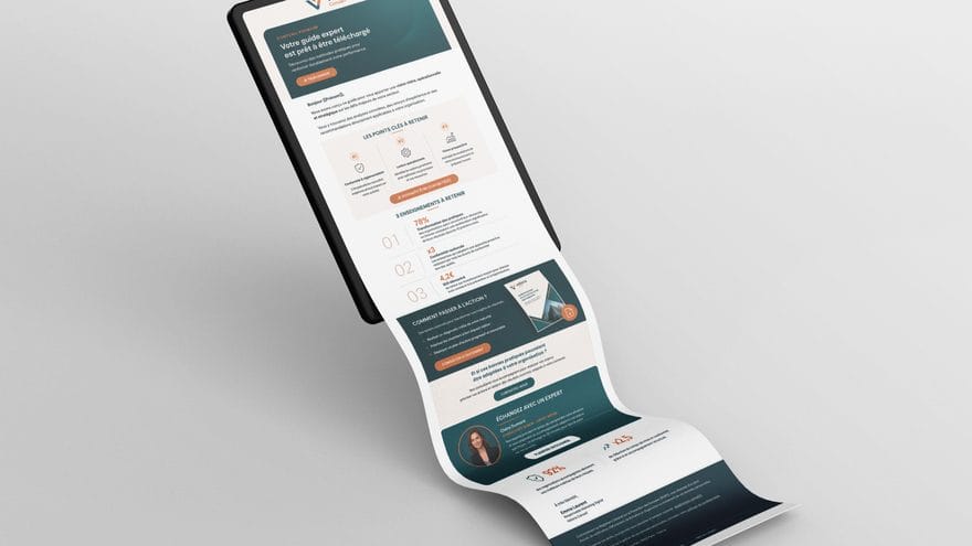 Emailing B2B, réalisation Nova